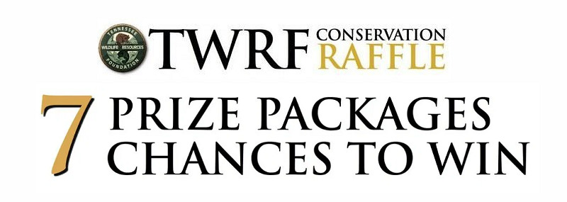 Enter the 2020 TWRF Conservation Raffle for Chance at One of 7 Prize Packages