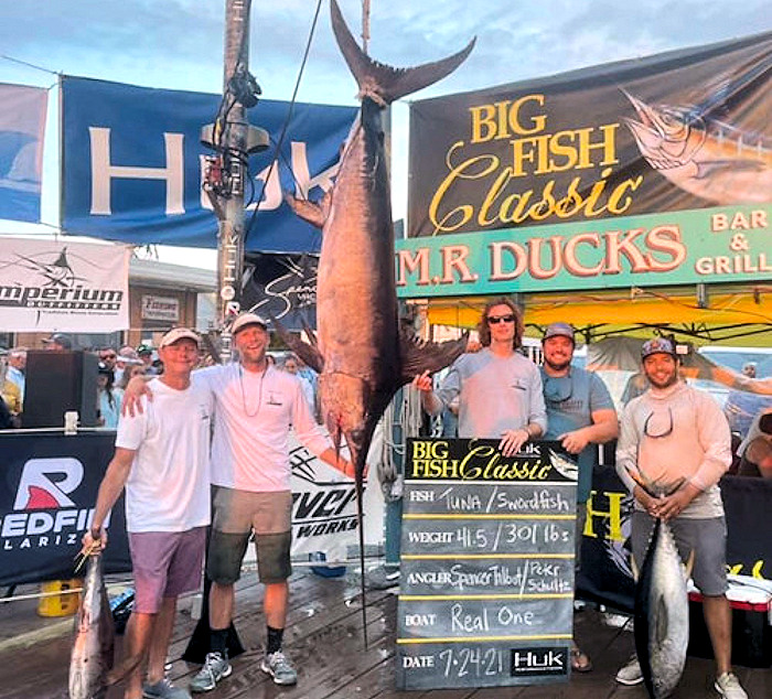 Maryland Record Set with 301-Pound Swordfish off Ocean City Coast