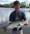 James Lucas-Record Hybrid Striped Bass