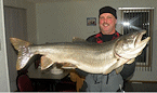 Massive Canada Lake Trout Caught by Michigan Angler
