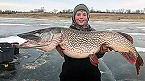South Dakota Youth Angler Catches Huge Northern Pike on Lake Oahe