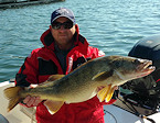 Wes Carlton GA state record Walleye