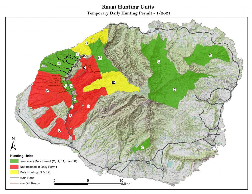 Kauai Hunting Units