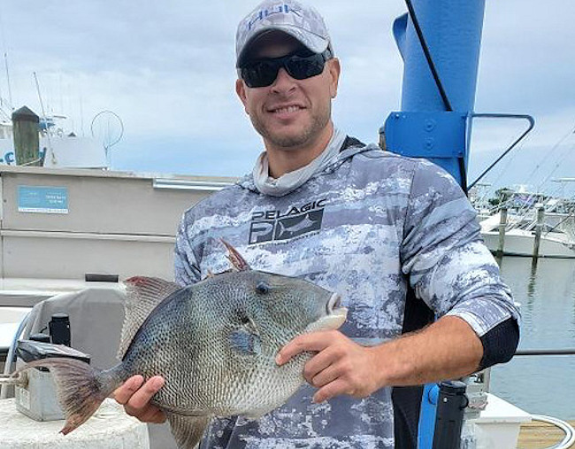 Angler Catches Maryland Record Gray Triggerfish
