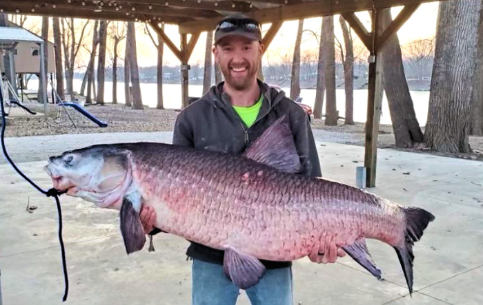 Missouri Angler Catches 112-Pound Invasive Black Carp