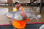 West Virginia Angler Breaks Blue Catfish Weight Record